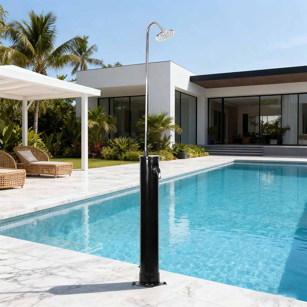 LY18L01-B 18L Круглый корпус, открытый садовый бассейн, солнечный душ